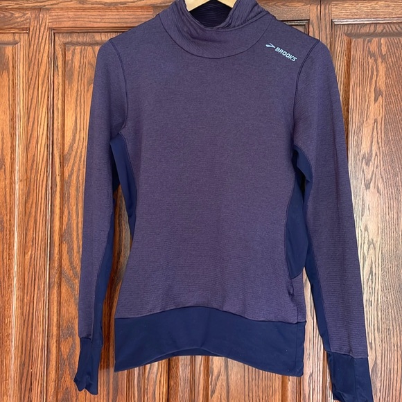 Brooks Run Happy Mock Neck Long Sleeve - Picture 1 of 4